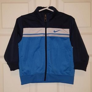 BOYS 18M NIKE TRACKSUIT JACKET WARM UP COAT EUC